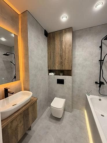 1к: 2 комнаты, Люкс, элитка, Асанбай мкр, Банные принадлежности, Бронь, Бытовая техника — 3