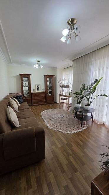 Квартиры: 2 комнаты, 53 м², Ак-Кеме (старый аэропорт) Элитка, 5 этаж, Евроремонт — 7