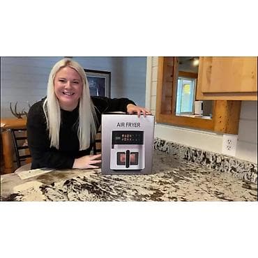 frye: Аэрогриль / Air Fryer 5.5L 1500W сенсорный (без масла) Продаётся — 4