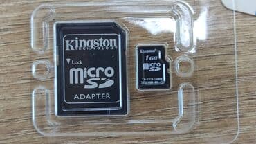 карта памити: Карта памяти Kingston micro SD 1ГБ, новая, оригинал. 1 ГИГАБАЙТ — 2