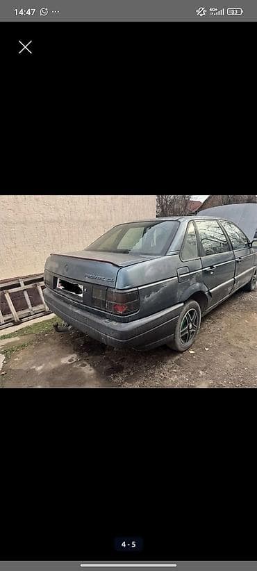 гай фокс: Volkswagen Passat: 1990 г., 1.8 л, Механика, Бензин, Седан — 3