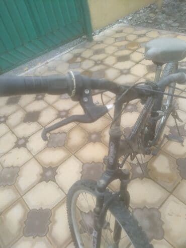 трехколесный велосипед с резиновыми колесами: Горный велосипед, Сталь — 4