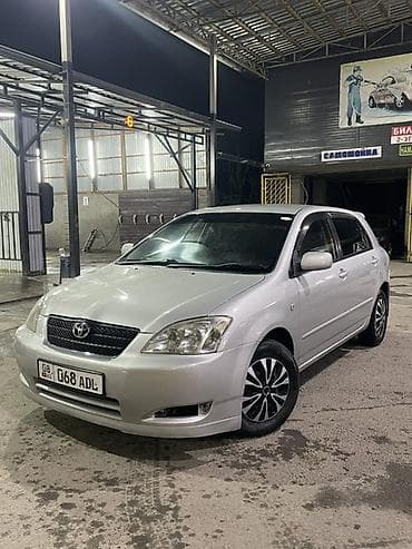 toyota run: Toyota Corolla: 2003 г., 1.5 л, Автомат, Бензин, Хэтчбэк — 2