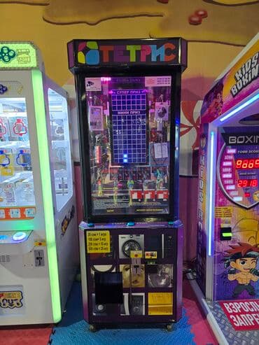 какой бизнес можно открыть в бишкеке 2024: Призовой автомат "Тетрис". В продаже есть игровые автоматы (аппараты) — 1