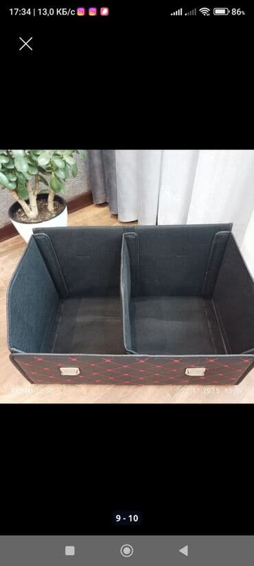 бокс органайзер: Органайзер Для багажника, цвет - Черный, Новый, Самовывоз, Платная доставка — 8