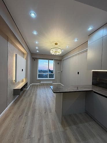 Квартиры: 3 комнаты, 74 м², Пишпек Элитка, 5 этаж, Евроремонт — 1