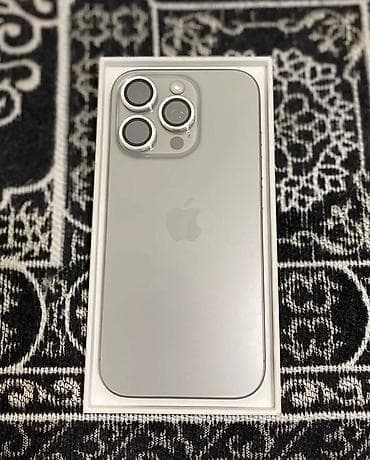 IPhone 16 Pro, Новый, 256 ГБ, Natural Titanium, Коробка, 90 % — 2