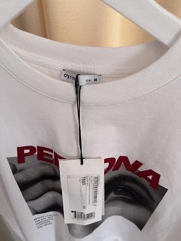 cav empt: Мужская футболка, M, O′STIN, Новый, цвет - Белый — 2