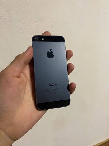купить ми бенд 8: IPhone 5, Б/у, 16 ГБ, Jet Black, Кабель, 100 % — 1
