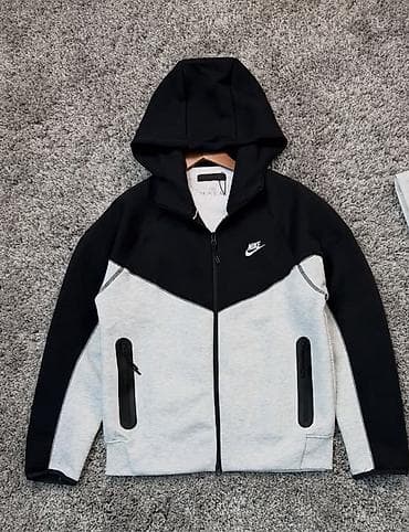 шорты оригинал: Мужская толстовка, Стандарт, Nike, Б/у — 1