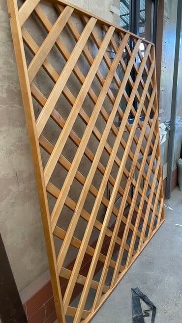 Деревянные решетки за квадрат 1800 сом На заказ, под ваши размеры ‼️