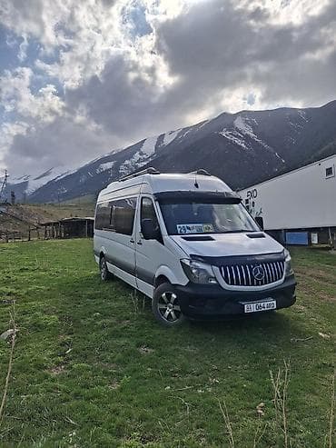 оформление мероприятий бишкек: Пассажирский микроавтобус Mercedes-Benz Sprinter — комфортабельные — 7