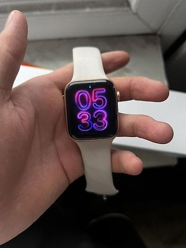 Xiaomi: Смарт-часы Apple Watch (серия с прямоугольным экраном) в алюминиевом — 1