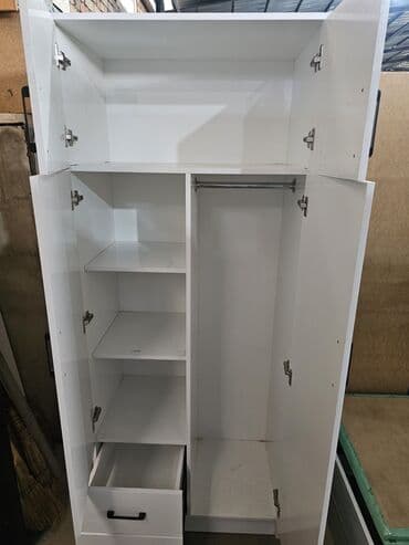 мебельдер: Кийим салуучу шкаф, Жаңы, Түз, ЛДСП — 2