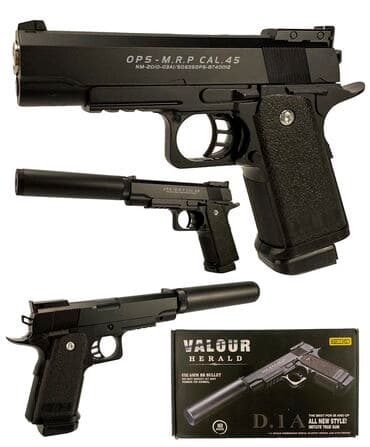 пистолет стреляет орбизами: ✅ Реалистичный дизайн — выглядит как настоящий, удобно лежит в руке ✅ — 1