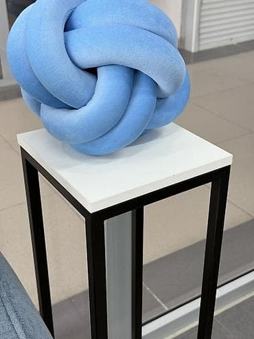 столик для тв: Тумба и подставка для телевизора, Напольная, Железо, цвет - Черный — 2