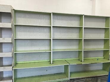 пуфик в прихожку: Полка для магазина, Новый, ЛДСП — 3