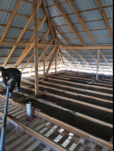 утепление дома: Утепление полов, Утепление потолоков, Утепление крыши 3-5 лет опыта — 2