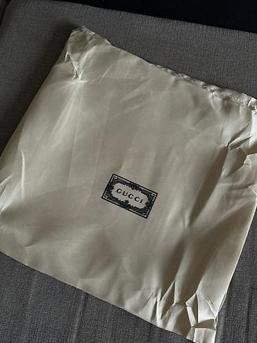 для школы: Классическая сумка, Gucci, Материал: Комбинированный материал, Регулируемый ремень, Унисекс, Новый — 5