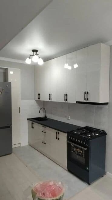 термометр кухонный: Кире бериш үчүн гарнитур, Шкаф, МДФ, түсү - Боз — 8