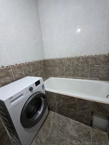 квартира бишкек долгосрочно: 2 комнаты, Агентство недвижимости, Без подселения, С мебелью полностью — 4