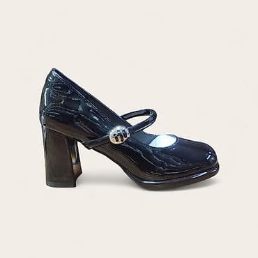 method men: Туфли Mary Jane на среднем толстом каблуке - Фасон: классические Mary — 4