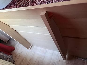 Дом и сад: Двуспальная кровать с высоким изголовьем - Материал: ЛДСП/МДФ — 4