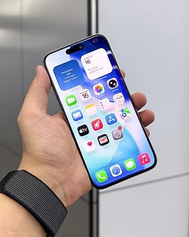 iphone 15 pro 1tb: IPhone 15 Pro Max, Б/у, 256 ГБ, Natural Titanium, Защитное стекло, Чехол, В рассрочку, 87 % — 2