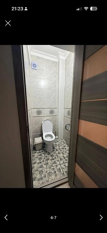 Батирлер: 2 бөлмө, 65 м², Улуттук драма театры, Элитка, 5 кабат, Евро оңдоо — 10