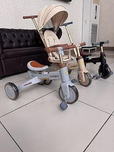 audi c4: Детский многофункциональный трехколесный велосипед-трансформер - — 3