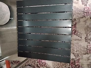 stol: Складной походный стол, Новый, Другой материал, цвет - Черный — 1