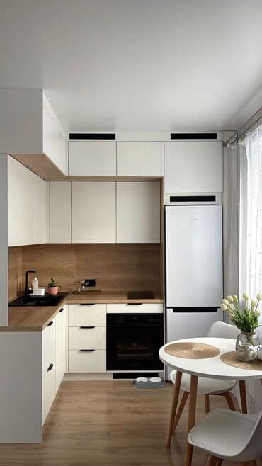 куплю кресло кровать бу: Кухонный мягкий уголок, Новый, ЛДСП, цвет - Белый — 4