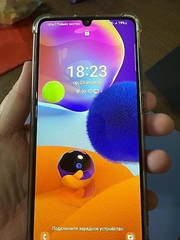 Samsung Galaxy A31, Б/у, 64 ГБ, цвет - Черный, 2 SIM