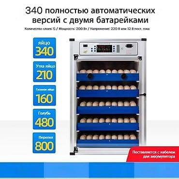 Полностью автоматический инкубатор на 5 ярусов с двойным — 2