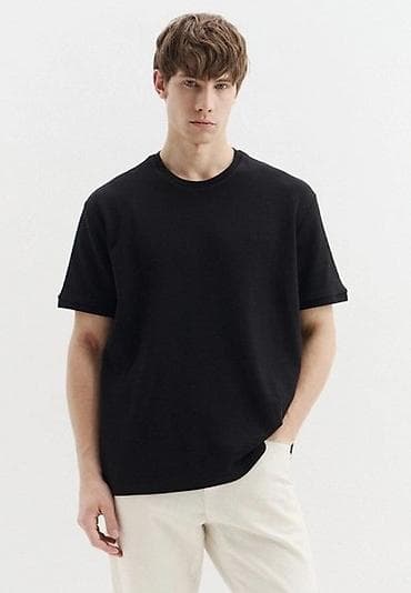 костюмы для танца: Мужская футболка, L, XL, Uniqlo, Новый, цвет - Черный, Самовывоз, Бесплатная доставка, Платная доставка — 2