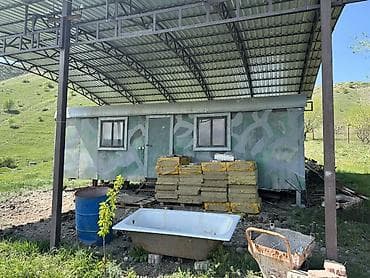 вагондор: Бытовка/вагончик на раме под навесом - Металлический каркас и — 1