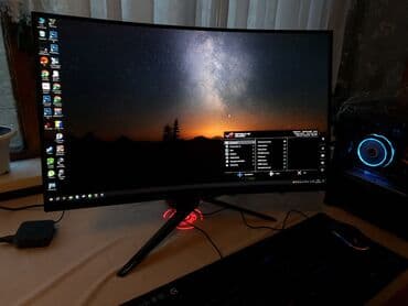 мониторы бу бишкек: Монитор, Asus, Б/у, 31" - 32" — 11