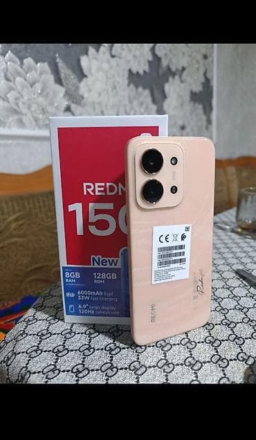 microsoft surface: Redmi, Redmi 15C, Б/у, 256 ГБ, цвет - Черный, В рассрочку, 2 SIM — 1