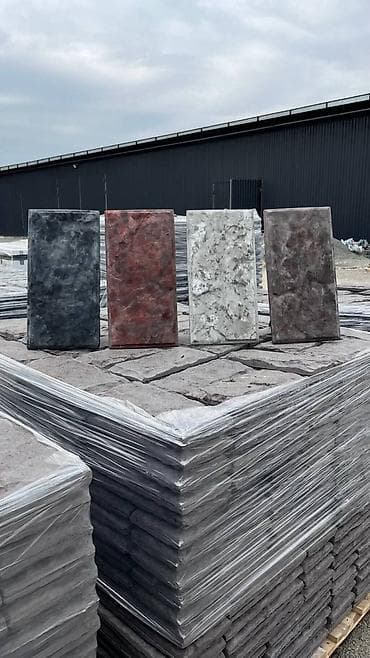 Тротуарная плитка «под скалу» (формат прямоугольник) - Фактурная