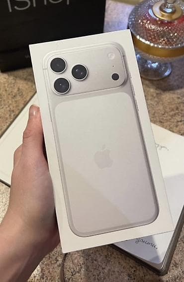 hyper x cloud: IPhone 17 Pro, Новый, 256 ГБ, Белый, Коробка — 1