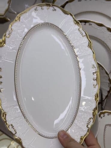 одноразовые тарелки: Продаю посуду Дубай Что входит: 2. больших боорсок и для фруктов — 3