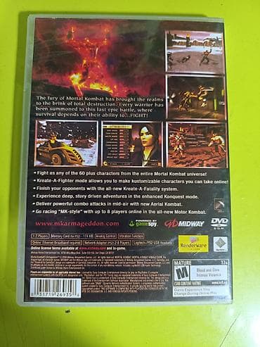 Видеоигры и приставки: Диски Playstation 2. В хорошем состоянии. Mortal Kombat Armageddon - — 2