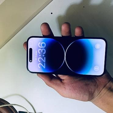 iphone x цена: IPhone 14 Pro, 128 ГБ, Черный, Защитное стекло, 100 % — 1