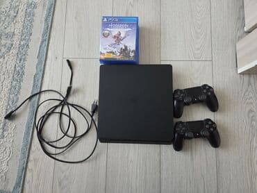 плейстешн 4: PlayStation 4 Slim 1 ТБ с аксессуарами и играми. Комплектация: - — 1