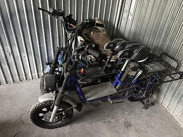 работа самокаты: Электровелосипед, Б/у — 1