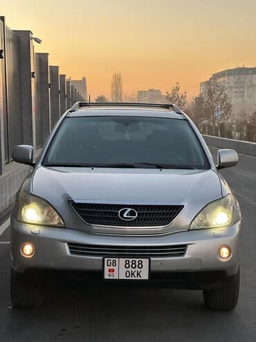 перфорированные тормозные диски: Lexus RX: 2006 г., Гибрид, Кроссовер — 3