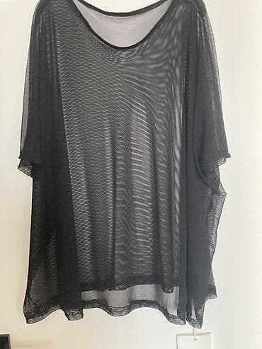 прозрачный пеньюар: Топ, Оверсайз, Новый, 2XL, 3XL — 3