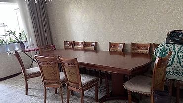 Ремонт и строительство: Продам обеденный комплект из натурального дерева. В комплект входит — 3