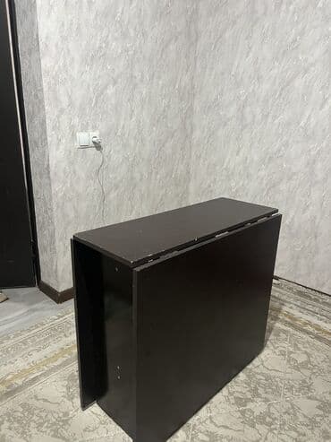 столы для кухня: Стол трансформер Для кухни, Стол-книжка, цвет - Коричневый — 8