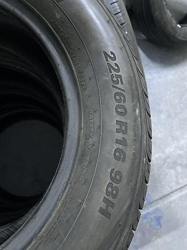 16 lt: Шины 225 / 60 / R 16, Лето, Б/у, Комплект, Легковые, Корея, Kumho — 3